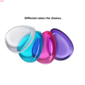 Different Color Washable Foundation Silicone Cosmetic Powder Puff