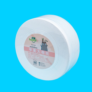 Factory customized economic coreless 4-ply toilet paper roll
