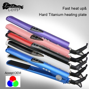 factory wholesale price private label ceramic flat iron hair straightener