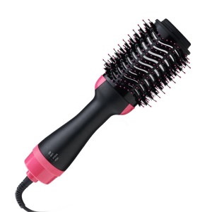 Hair Straightener and Electric Blow Dryer 2 in 1 Relieve stress Hair Dryer Brush