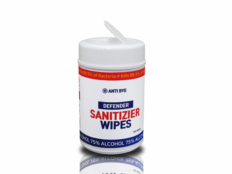 Hand Sanitizer Alcohol Wipes 75% in KOREA