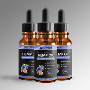 High quality private label Massage essential oil Pain relief improves sleep facial care hempseed oil