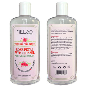 Hotselling rose water skin toner For skin care GENTLE +MOISTURIZES+VITAMINE ROSE PETAL WITCH HAZEL