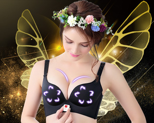 Massage bra breast enhancer big breast machine cure breast hyperplasia massage underwear with smart chips