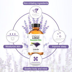 Massage Oil Private Label Custom OEM/ODM Organic Lavender Essential Oil