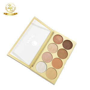 Matte Glitter Face Contouring Concealer Highlight Pressed Powder