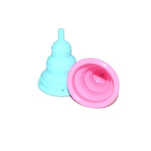 Medical Grade Lady Period Sanitary Cup Flexible Female Hygiene Silicone Women Valve Feminine Menstrual Cup