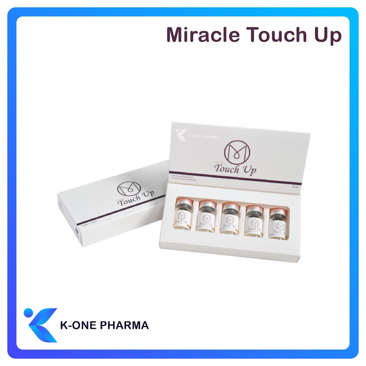 MIRACLE TOUCH UP Skin Booster Hydrating Glow Serum Etrebelle Moisture Skin Revolax Smoothing 