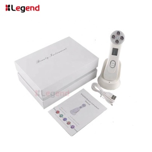 Multi-function (RF+EMS+LED )  rf skin tightening face lifting machine new mini portable RF cavitation beauty machine