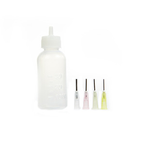 Multi Purpose Precision Soft Squeeze Art Craft Applicator Dispensing JAC Syringe Bottles for Ink Glue Henna cones Paste Paint