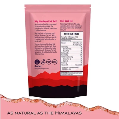 Natural Organic Private Label Premium Pink Himalayan Salt for Coarse Grain