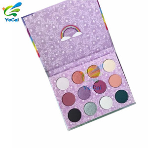 OEM&ODM eco-friendly private label bulk eyeshadow palette packaging for makeup