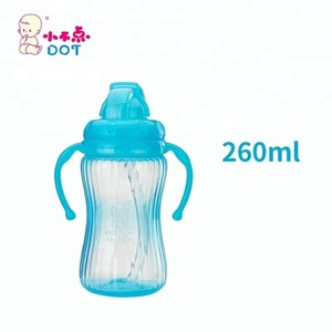 Plastic Kids Straw Bottle Baby Care Products Easy Drink Durable PP Toddler Drinking Bottle