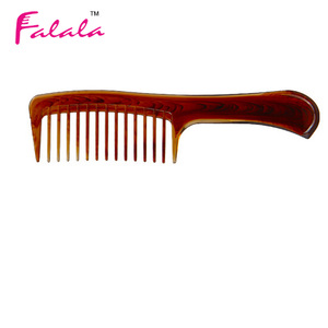 Plastic Wide Tooth Flat Top Hair Comb