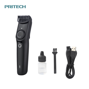 PRITECH New Design Barber Salon Hair Cutting Machine Balding Clipper Cordless Electric Hair Trimmer