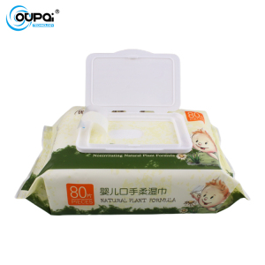 Produsen Tisu Basah Baby Wet Tissue Alcohol Resealable Pouch Wet Tissue