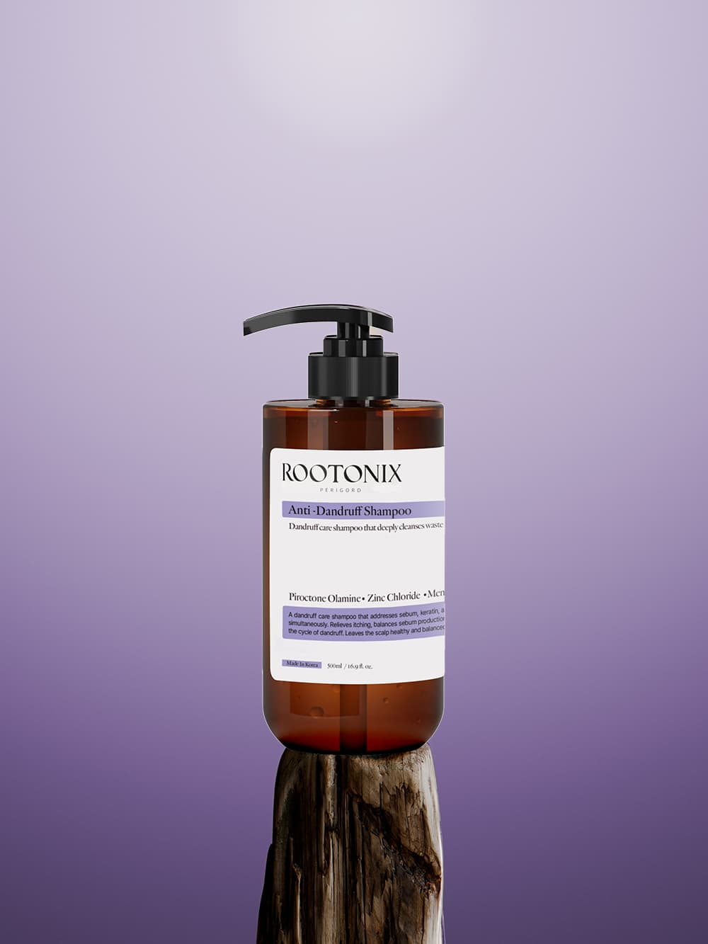 ROOTONIX Anti-Dandruff Shampoo for eliminate dandruff and relieve pruritus