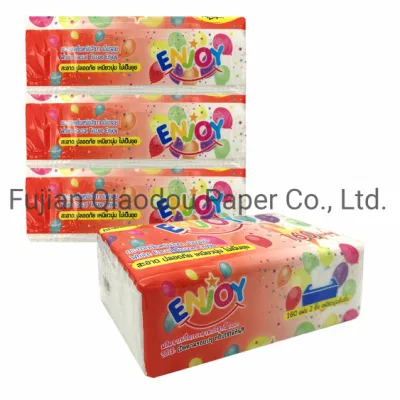 Soft Paper Towels High Quality 2 Ply Soft Pack Facial Tissue Paper