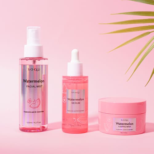 SOQU Watermelon Line (Mist, Cream, Serum)