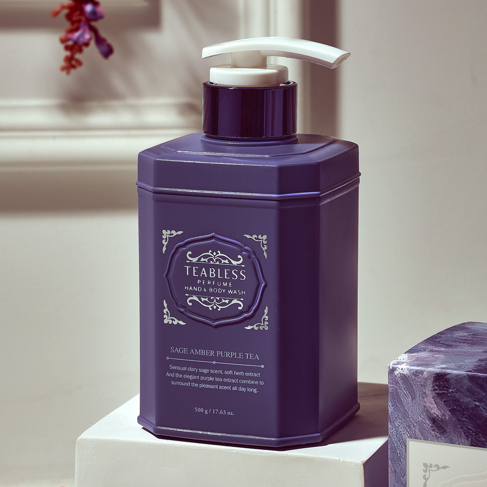 Teabless Sage Amber Purple Tea Perfume Body Wash 500g
