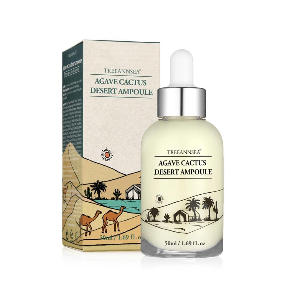 TREEANNSEA Agave Cactus Desert Ampoule