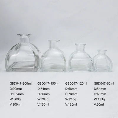 Unique Glass Diffuse Bottle Pretty Bulk Glass Diffuse Bottle for Home Decoration