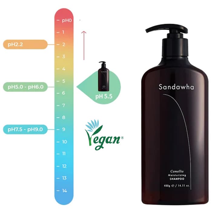 Vegan Camellia Moisturizing Shampoo