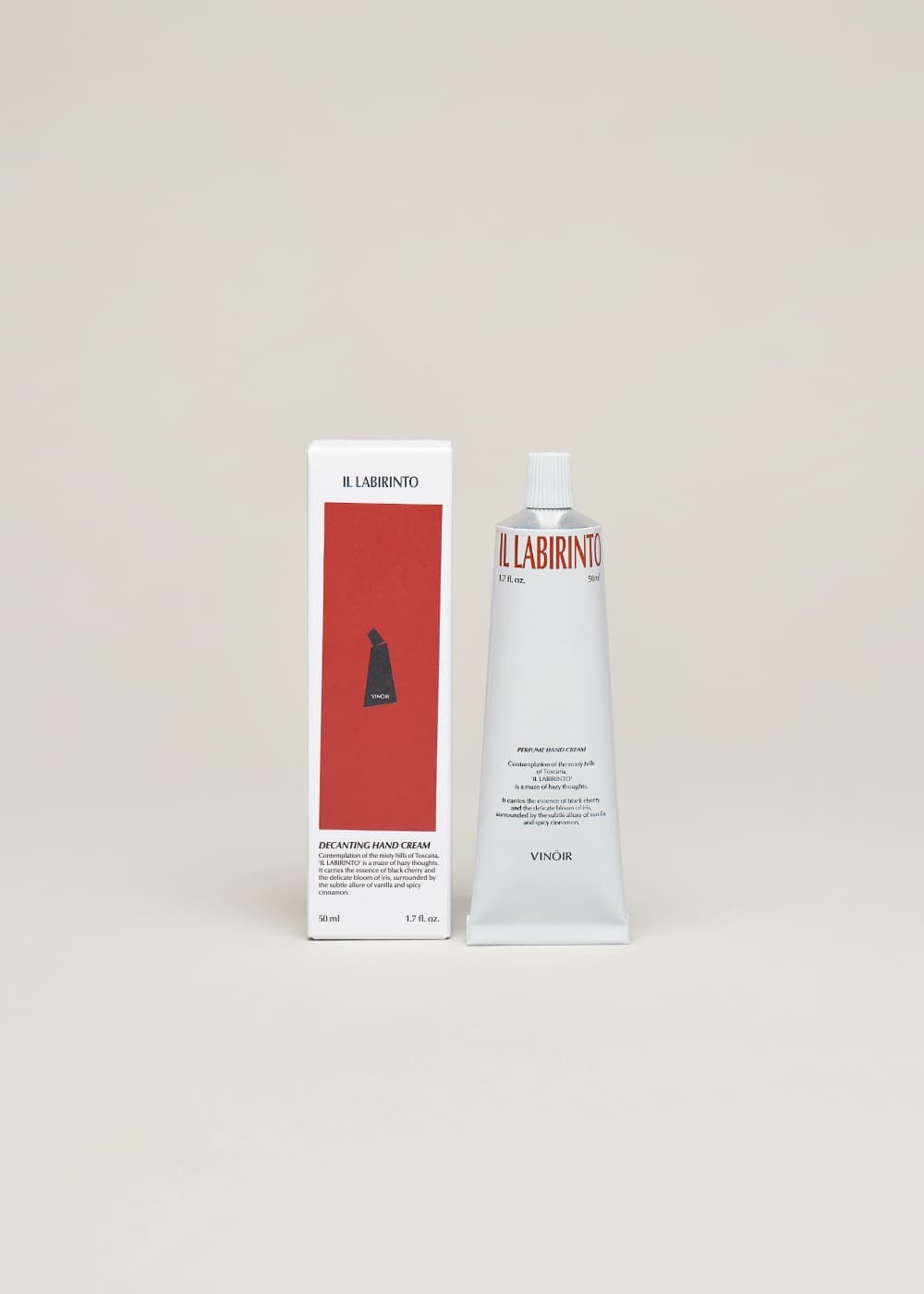 [VINOIR] Wine Upcycled Perfumed Hand Cream - Spicy Fruity Scent