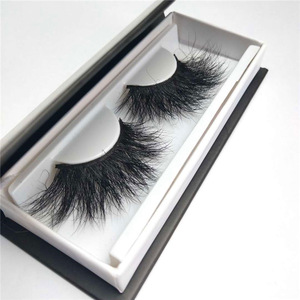 Wholesale private label clear band premium sally beauty supply mink eyelashes 3d false eyelashes with custom boxes mink strip