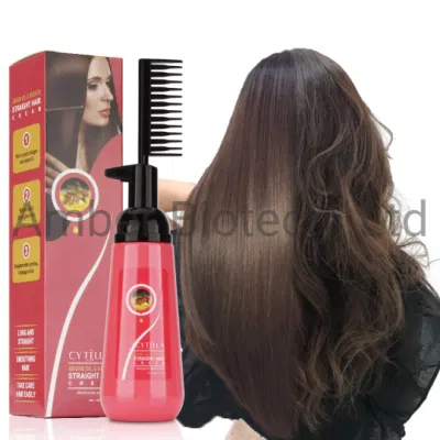 Wholesale Straightening Cream Building Fiber Care Products Perm Solution with Comb