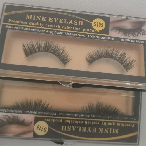 Hand Polished Eyelashes / Double-Layered Mink Lashes Enlarge the eyes