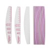 Nail File Professional Double Sided Nail Files with Extension Nail Measurement Scales