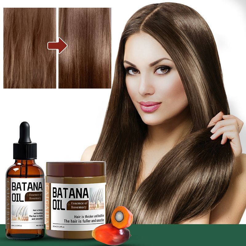 OEM Cosmetics China | Private Label Shampoo & Hair Care Supplier | Batatana Fruit Hair Growth Mask – Deep Repair, Argan & Rosemary Formula