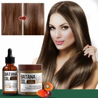 OEM Cosmetics China | Private Label Shampoo & Hair Care Supplier | Batatana Fruit Hair Growth Mask – Deep Repair, Argan & Rosemary Formula