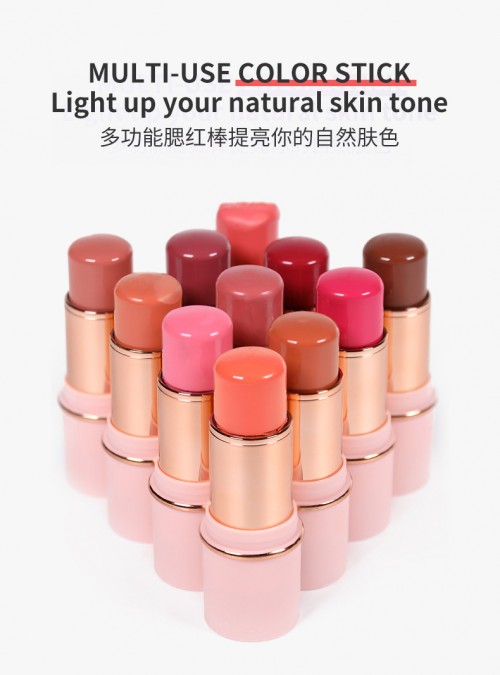 Blush is mostly used as blush cream or customized blush sticks