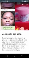 Jona Natural Pink lips balm