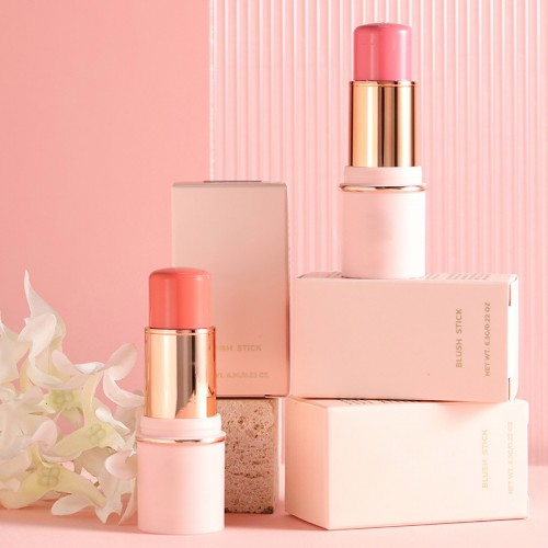 Blush is mostly used as blush cream or customized blush sticks