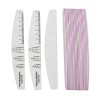Nail File Professional Double Sided Nail Files with Extension Nail Measurement Scales