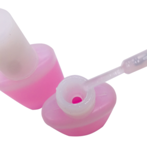 Clear And Pink Color Nail Glue