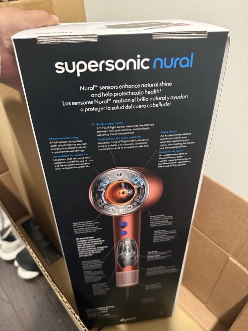 Dyson Supersonic Nural Hair Dryer Special Edition Strawberry Bronze NEW Box