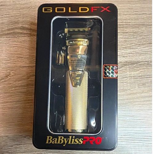 BaBylissPRO GoldFX FX870G Gold Cordless Rechargeable Dual Voltage Clipper