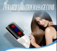 Drop Shipping Hair Growth Brush Head Massage Electric Plastic Hair Brush Massager Comb