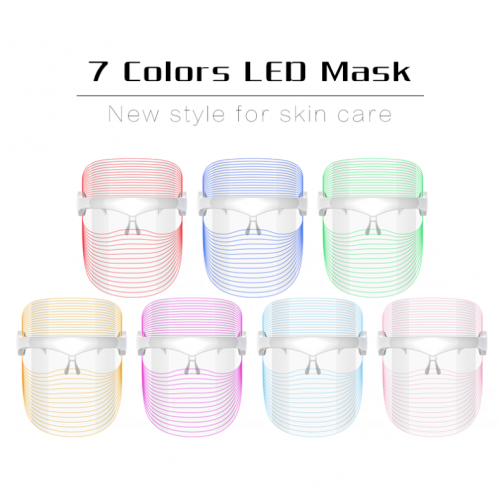 Professional Colorful PDT led face mask facial light therapy skin care led face mask