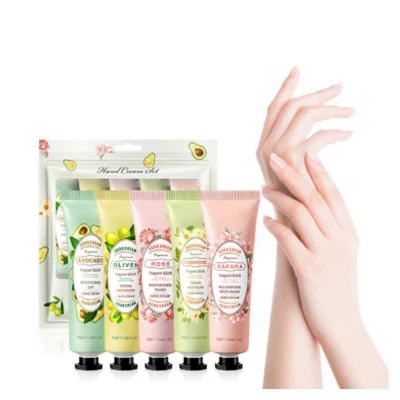 2023 Wholesale Chamomile Moisturizing 30g*5 Hand Cream Set