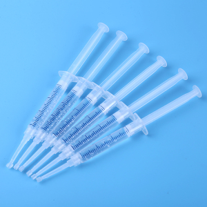 3cc non peroxide sodium perborate teeth whitening gel syringe