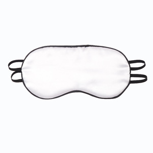 Amazon Hot Sell 100% Real Silk Filled Sleeping Eye Mask Soft and Smooth Hand Washable Big Size