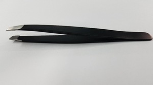 Best eyebrow slanted tip tweezers, top quality tweezers with money back guaranty, manicure cosmetic tweezers custom logo