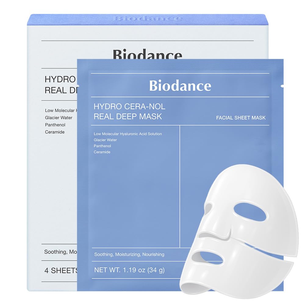 BIODANCE Hydro Cera-nol Real Deep Mask /  1.19oz(34g)x4ea