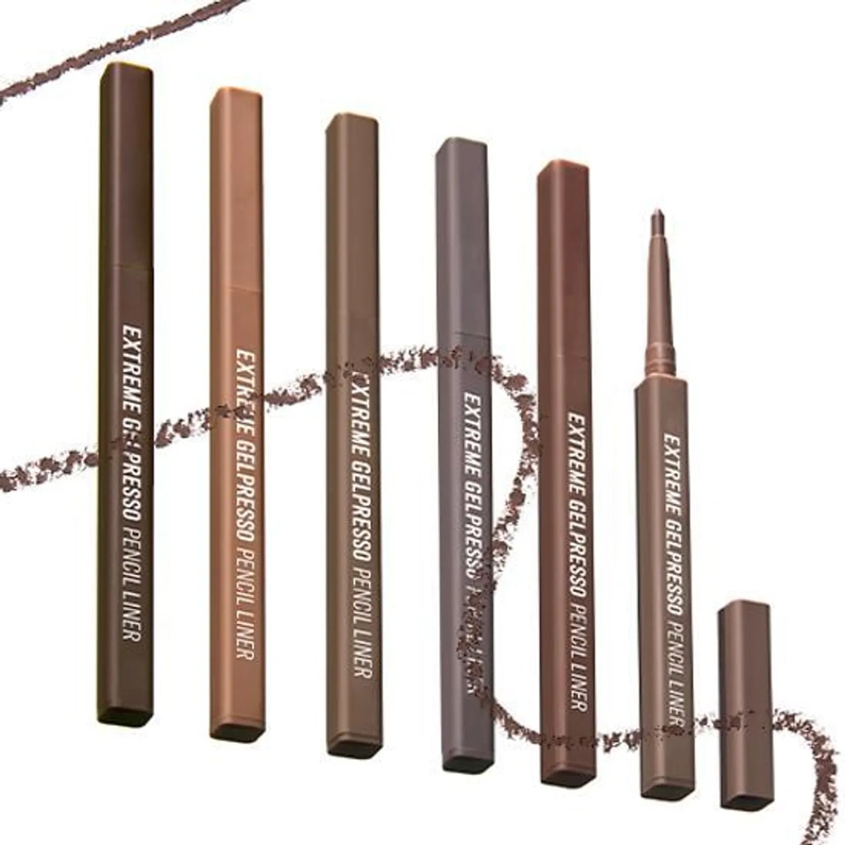 [CLIO] Extreme Gelpresso Pencil Liner [001 Black Brown] 0.35g