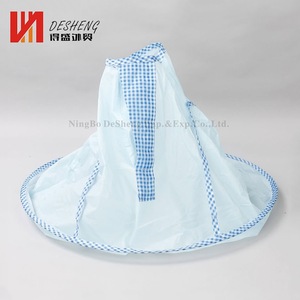 Colorful multifunction high cost waterproof pvc hairdressing capes